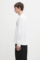 NEIGHBORHOOD longsleeve bawełniany NH . TEE LS-9 252PCNH.LT09 biały AW25