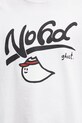 NEIGHBORHOOD longsleeve bawełniany NH . TEE LS-9 biały 252PCNH.LT09