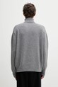 Odzież Sporty & Rich sweter wełniany SRC Wool WS08262302GY04 szary