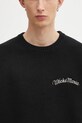 Wacko Maria sweter wełniany Classic Crew Neck czarny 25FW.WMK.KN12