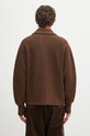 Odzież Human Made kardigan wełniany KNIT CARDIGAN HM30CS004 brązowy