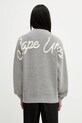 Odzież AAPE sweter AAPKNMD303XXP szary