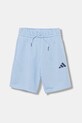 adidas szorty dziecięce nadruk niebieski KC5406