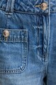 Morgan pantaloni scurți jeans albastru SHAMIZ