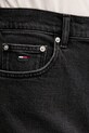 Tommy Jeans pantaloni scurți jeans negru DW0DW21381