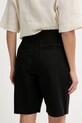 Одежда Шорты с примесью льна Tommy Hilfiger WW0WW45784 чёрный