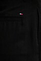 Шорты с примесью льна Tommy Hilfiger чёрный WW0WW45784