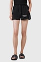 Хлопковые шорты AllSaints SORRI W053TC чёрный AW25
