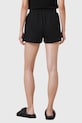 Хлопковые шорты AllSaints SORRI чёрный W053TC
