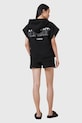 Хлопковые шорты AllSaints SORRI W053TC чёрный