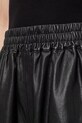 Odzież AllSaints szorty skórzane ARLA W059TC czarny