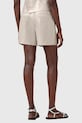 Льняные шорты AllSaints AVERIE W069QC серебрянный