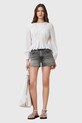 AllSaints szorty jeansowe TATE W076EC