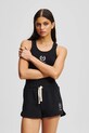 Karl Lagerfeld szorty aplikacja czarny A3W44007
