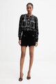 Kratke hlače Guess MALINA W5YD1R.Z0201 črna AW25