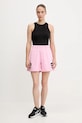 adidas pantaloni scurți Future Icons 3-Stripes JC5444 roz AW25