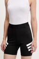adidas pantaloni scurți Future Icons 3-Stripes tricotaj negru JE0164