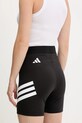 Îmbrăcăminte adidas pantaloni scurți Future Icons 3-Stripes JE0164 negru