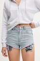 adidas Originals farmer rövidnadrág Pride x Jeremy Scott szövet kék JW0831