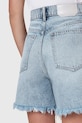 AllSaints szorty jeansowe bawełniane DORIS niebieski W067EC