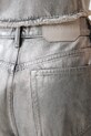 AllSaints szorty bawełniane LOUIE srebrny W068EC