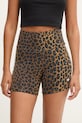 Шорты adidas Originals Booty Short с эластаном коричневый JW7306