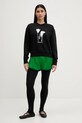 adidas Originals pantaloni scurți 3-Stripes JZ3512 verde AW25