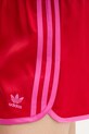 adidas Originals pantaloni scurți 3-Stripes rosu JZ3513