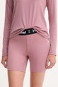 Hummel szorty treningowe z elastanem różowy 229980