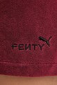 Puma szorty PUMA x FENTY bordowy 635405