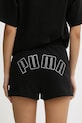 Îmbrăcăminte Puma pantaloni scurti din bumbac PUMA x A$AP ROCKY 635071 negru