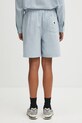 Odzież Carhartt WIP szorty bawełniane W' Toland I035133.31SXX niebieski