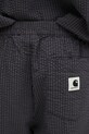 Carhartt WIP szorty bawełniane W' Toland czarny I035133.31RXX