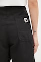 Carhartt WIP linen blend shorts W' Branford Double Knee black I035574.89GD