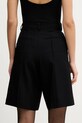 Îmbrăcăminte Sisley pantaloni scurți 4KVXL901R negru