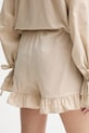 Îmbrăcăminte The Sleeper pantaloni scurți din in CHSH01P017N bej