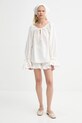 Льняные шорты The Sleeper CHSH01P009N бежевый AW25