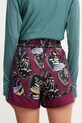 Odzież adidas Performance szorty treningowe x Farm Rio JL7005 bordowy