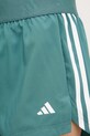 adidas Performance szorty treningowe HYGLM turkusowy JX7388