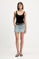 Hollister Co. spódnica jeansowa KI343.5167.280 niebieski AW25