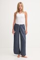 Hollister Co. spodnie piżamowe KI346.5063.204 granatowy AW25