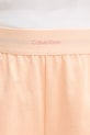 Calvin Klein Underwear σορτς lounge γυναικεία βαμβακερά πορτοκαλί LV00QS7517