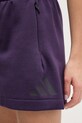 adidas szorty adidas x Z.N.E JW7762 fioletowy