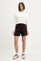 adidas szorty KT0886 brązowy AW25