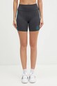 Kraťasy adidas Originals adidas Originals x Sporty & Rich s elastanem šedá KA0711