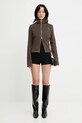 Rick Owens Lilies pantaloni scurti Dirt Bolan Cut Off negru LI02E3394.JCVS