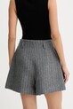 Îmbrăcăminte IRO pantaloni scurți cu lână WM30NIRIA WM30NIRIA gri