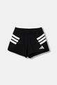 Dětské kraťasy adidas pletenina černá JJ0980