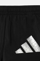 Dievča Detské krátke nohavice adidas JM3847 čierna