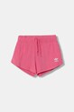 adidas Originals szorty dziecięce casual różowy JX2775